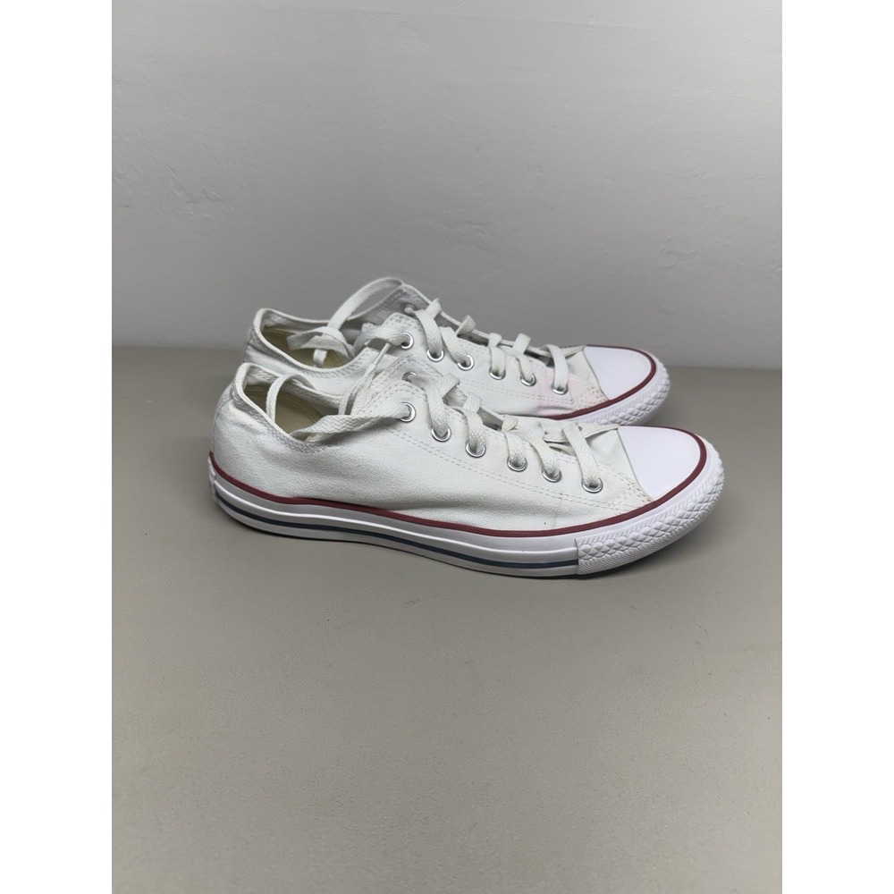 Converse Chuck Taylor All Star Low Ox Womens Size 10 Men's 8 White Sneakers